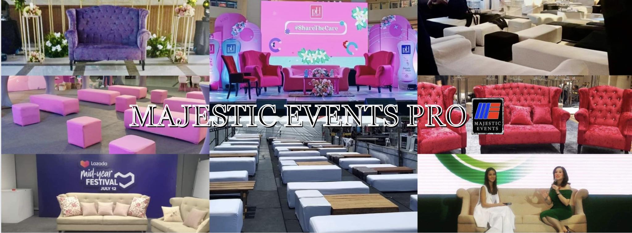 Event Couch For Rent by Majestic