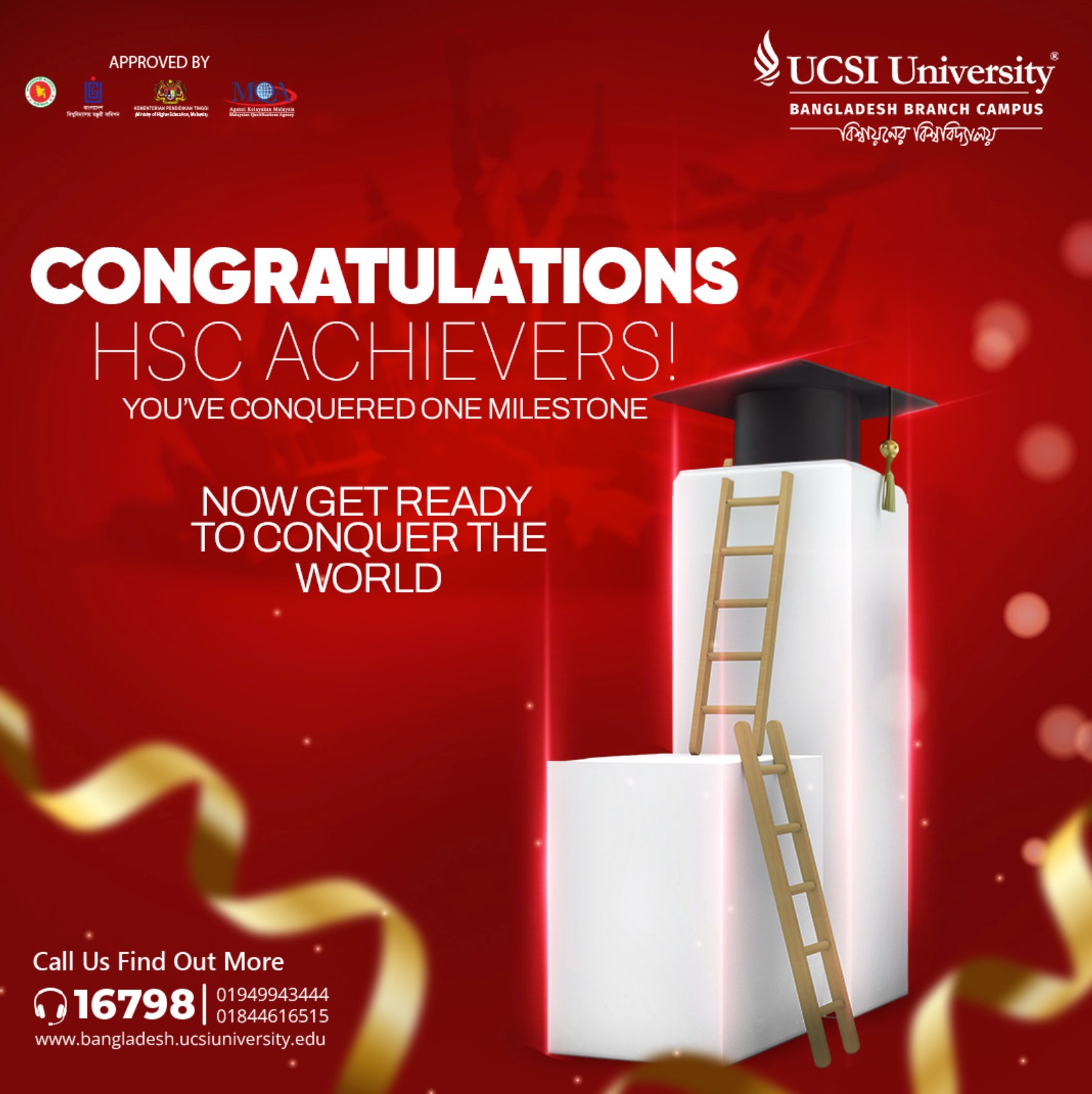 UCSI - Congratulations to all the HSC achievers! 🎉 Your hard work has ...