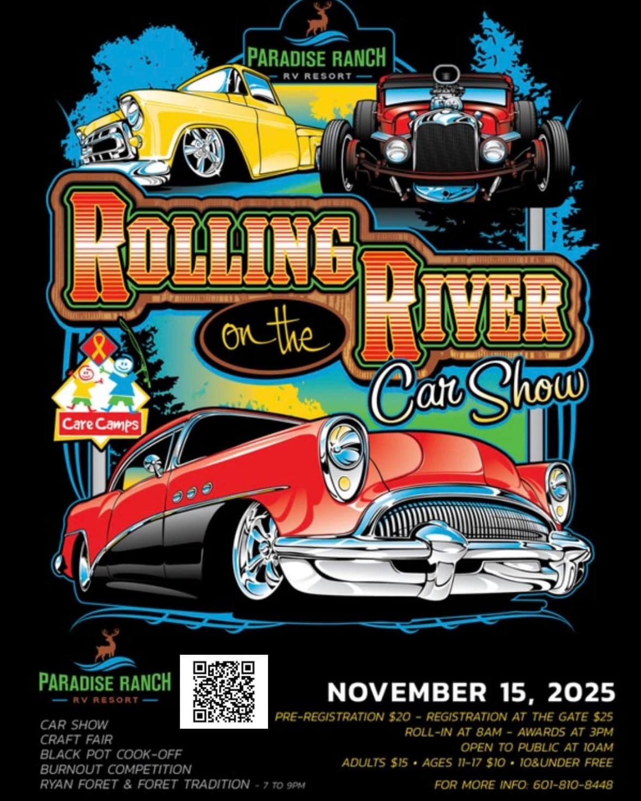 Paradise - 🚗💨 Rolling on the River Car Show is back at Paradise Ranch ...