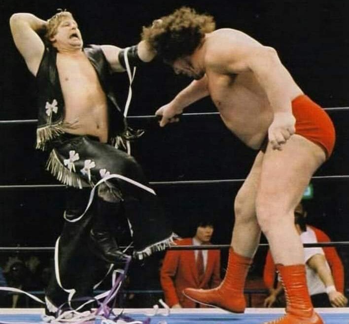 Stan Hansen vs Andre the Giant