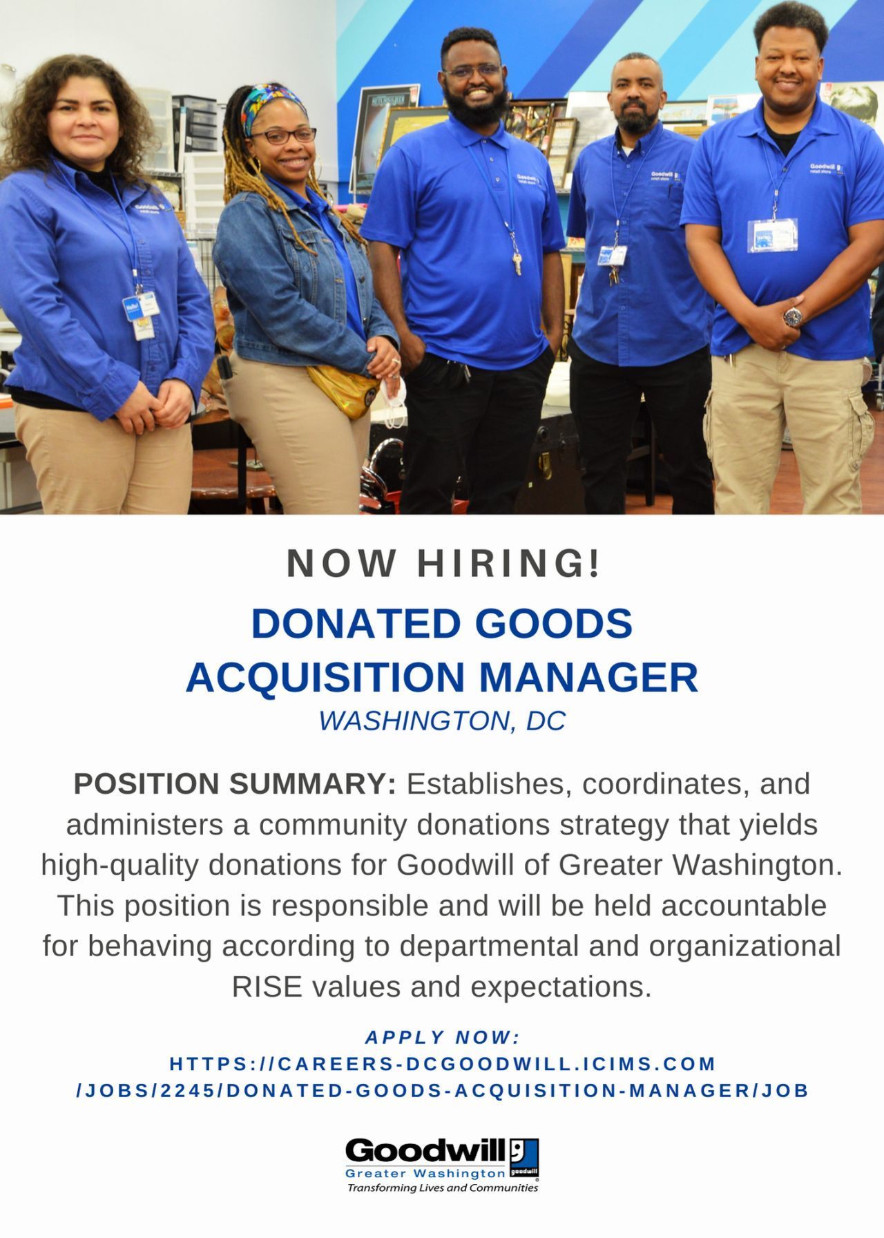 We have a NEW and... - Goodwill of Greater Washington