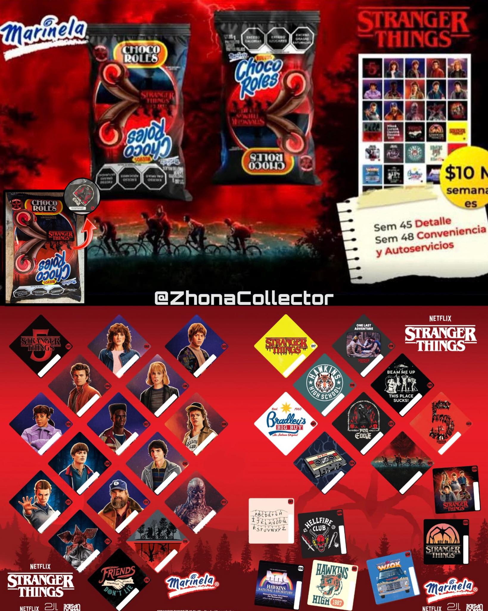 Zhona - ¡STRANGER THINGS LLEGA A CHOCO ROLES MARINELA! Tenemos nueva ...