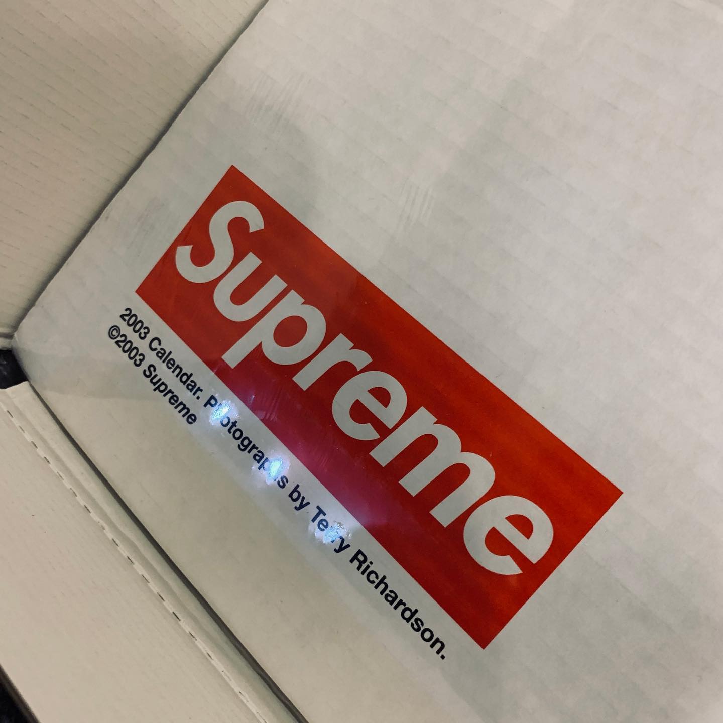 Supreme 2003 Terry Richardson 2005 Larry Clark Both Brand New 