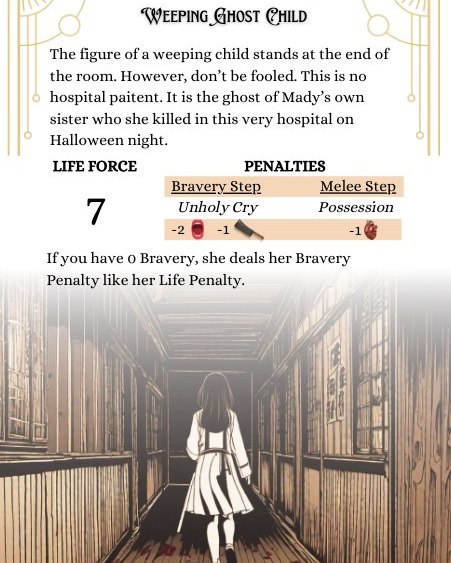 Micro RPG - New monster stat block for the upcoming horror...