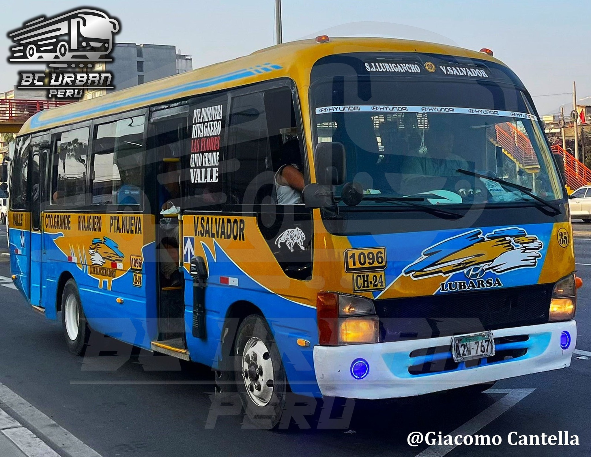 BC - (PERÚ, LIMA, Santiago de Surco) Rumbo al populoso distrito de San ...