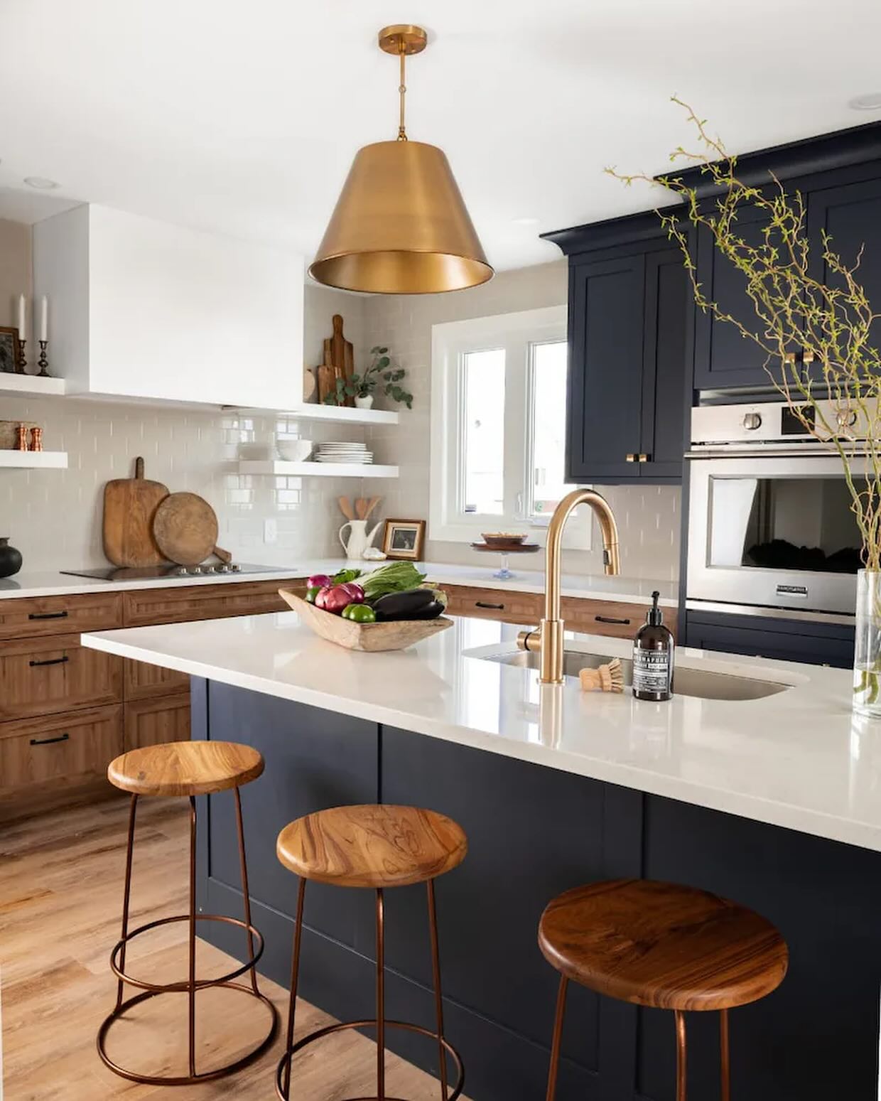 Home - Dark kitchen done right Visit our website HomeCabinetWestbury ...