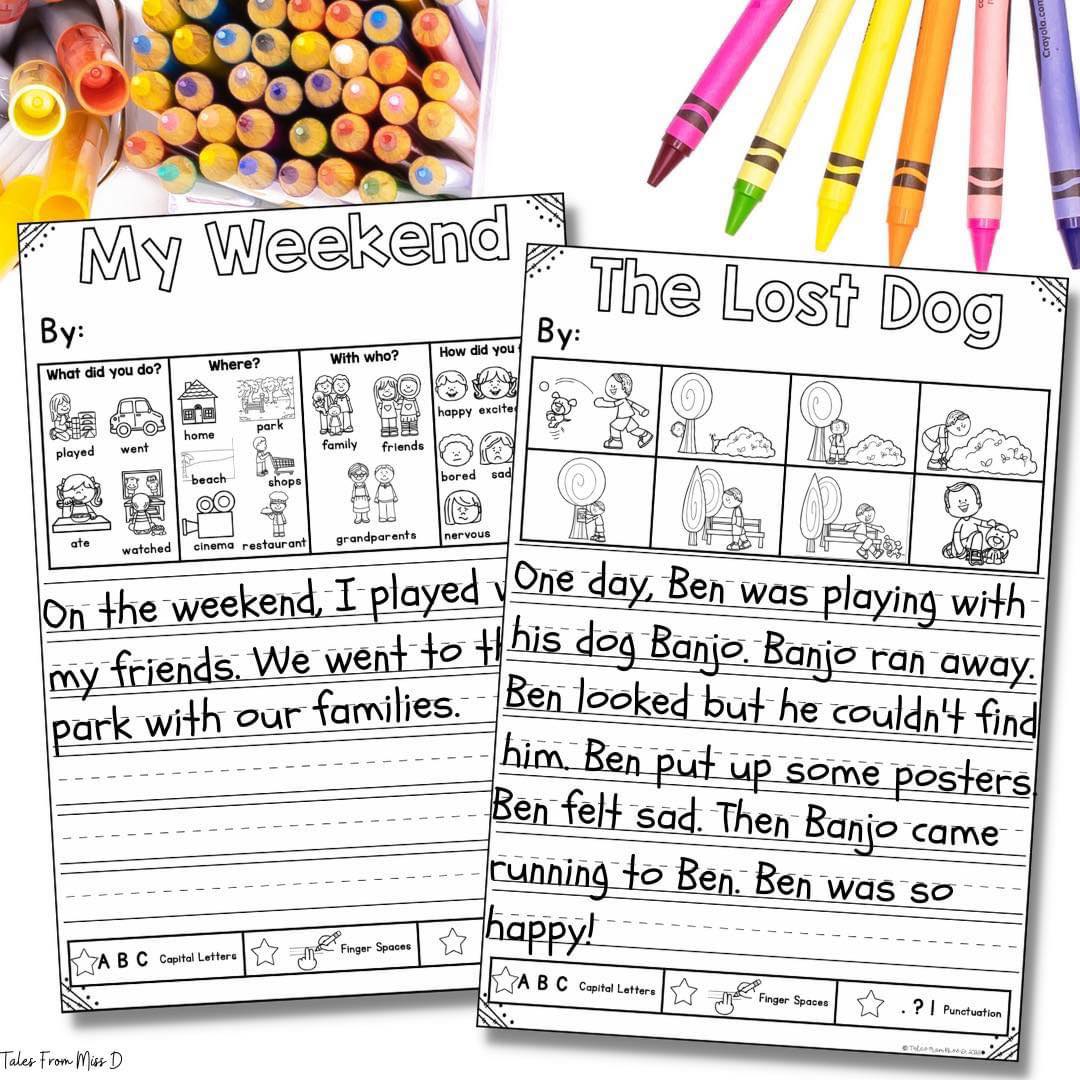 New! 🌟 Make Writing Lessons EASY with... - Tales From Miss D