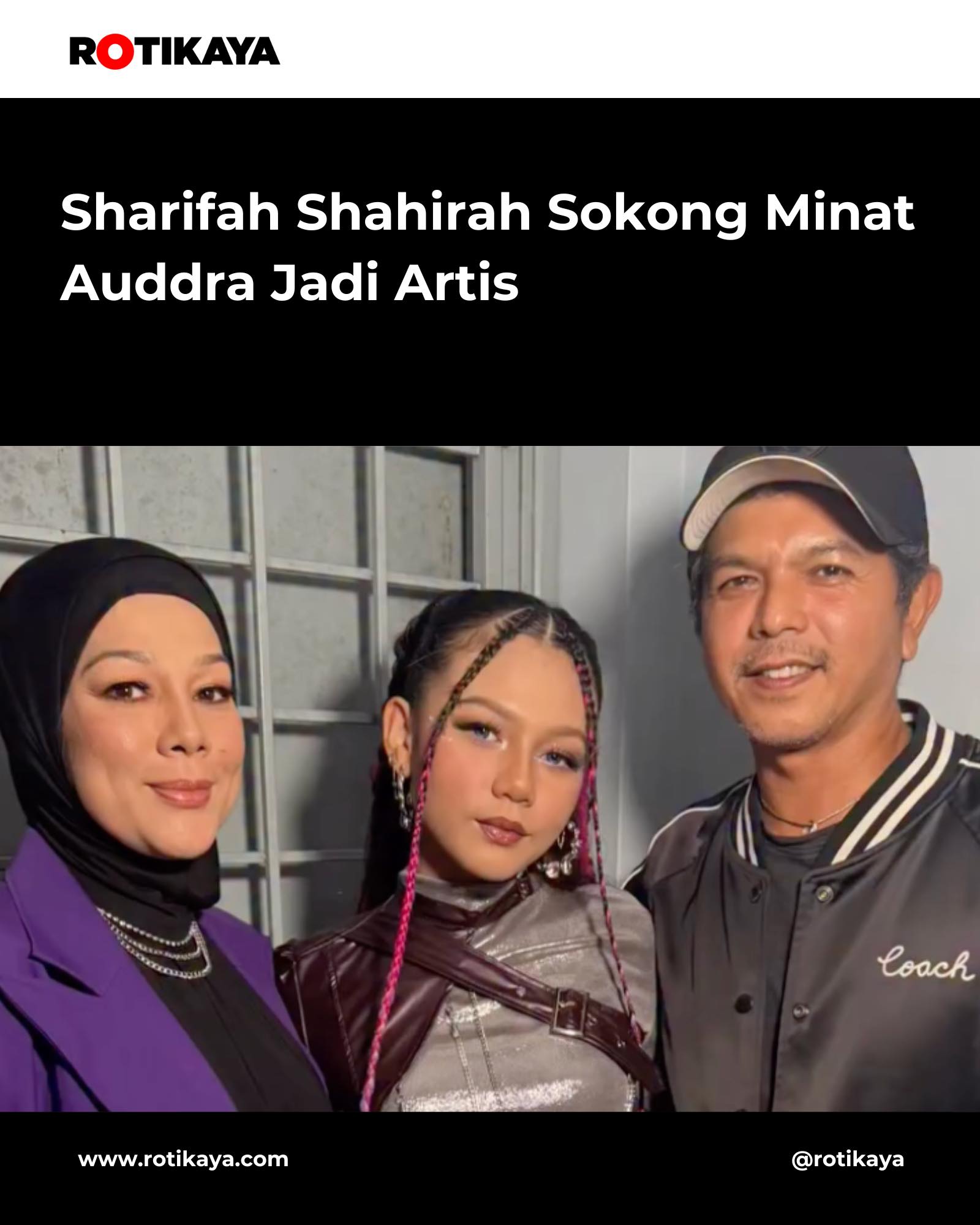 ROTIKAYA - “Dia asyik cakap nak jadi macam saya” 🥰 | Facebook