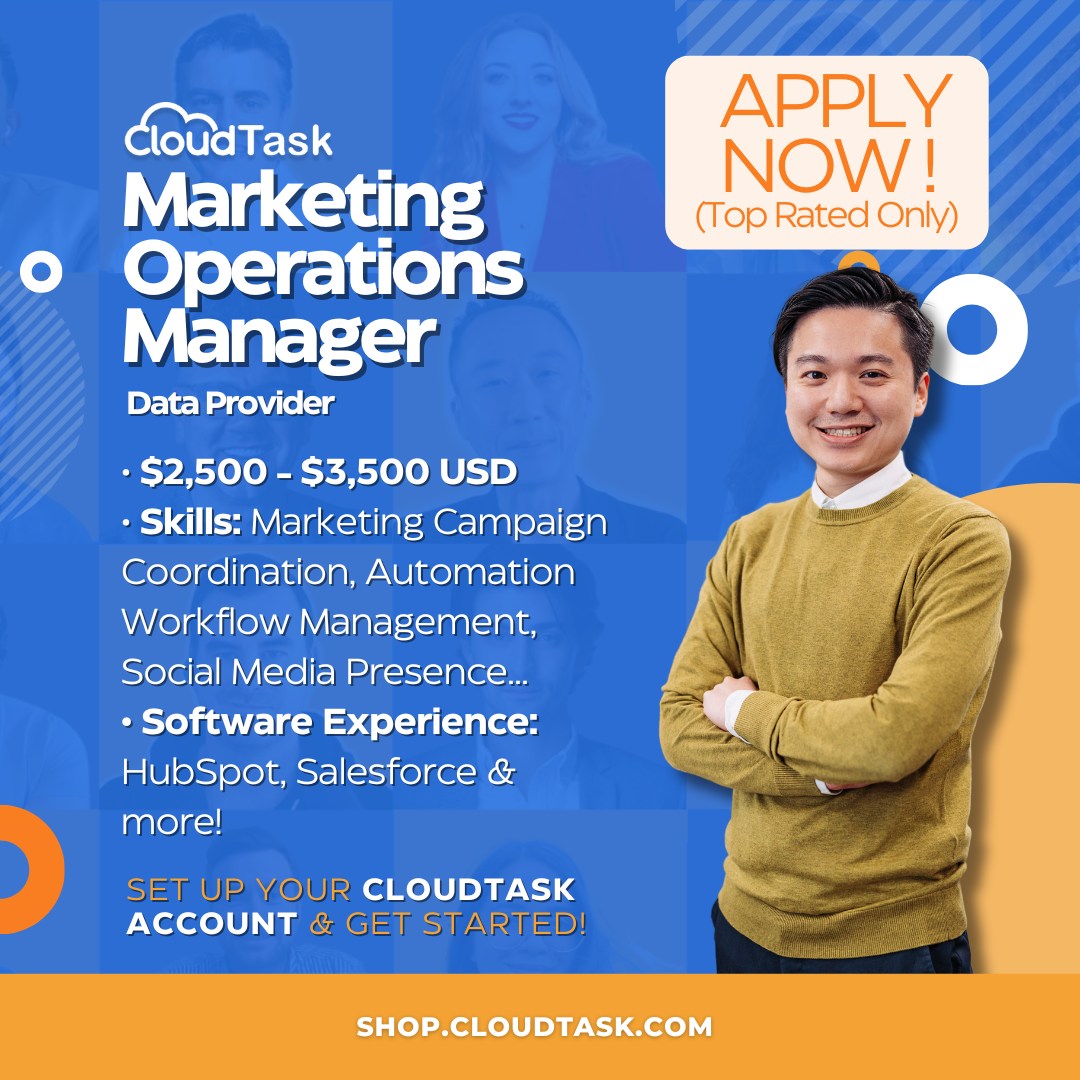 Amir Reiter - New Remote Job Opening in the CloudTask... | Facebook