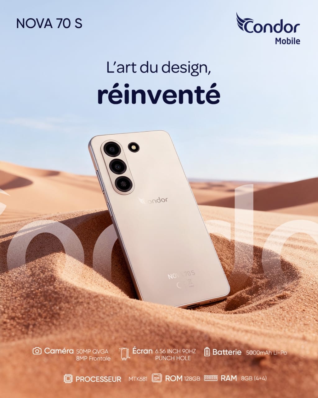 Condor Mobile - فن التصميم... بصيغة جديدة. مع NOVA 70 S،... | Facebook