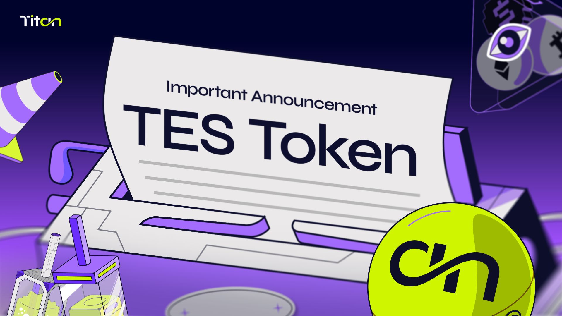 📢 Important Update on TES Token... - Titan Trading Platform | Facebook