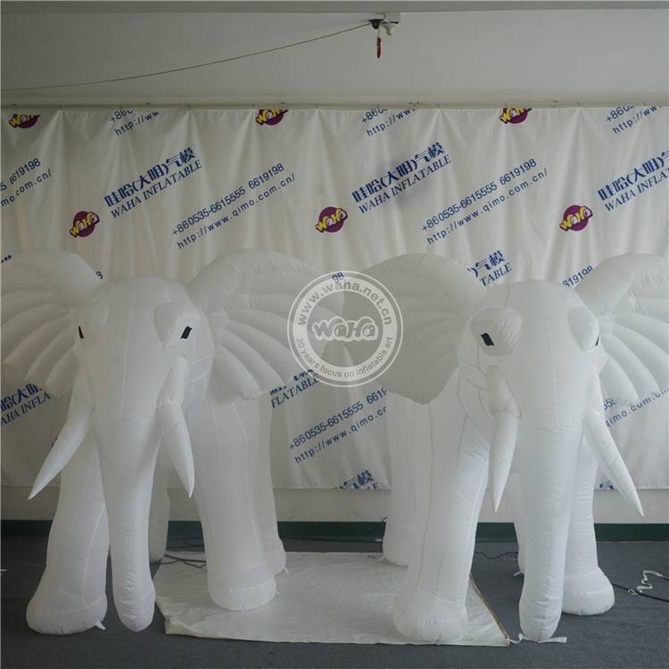 inflatable white elephant... - Waha Inflatable Co.,Ltd