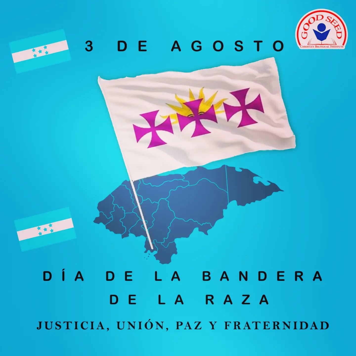 Día de la Bandera de la Raza Este 3 de Agosto se conmemora el Día de la ...