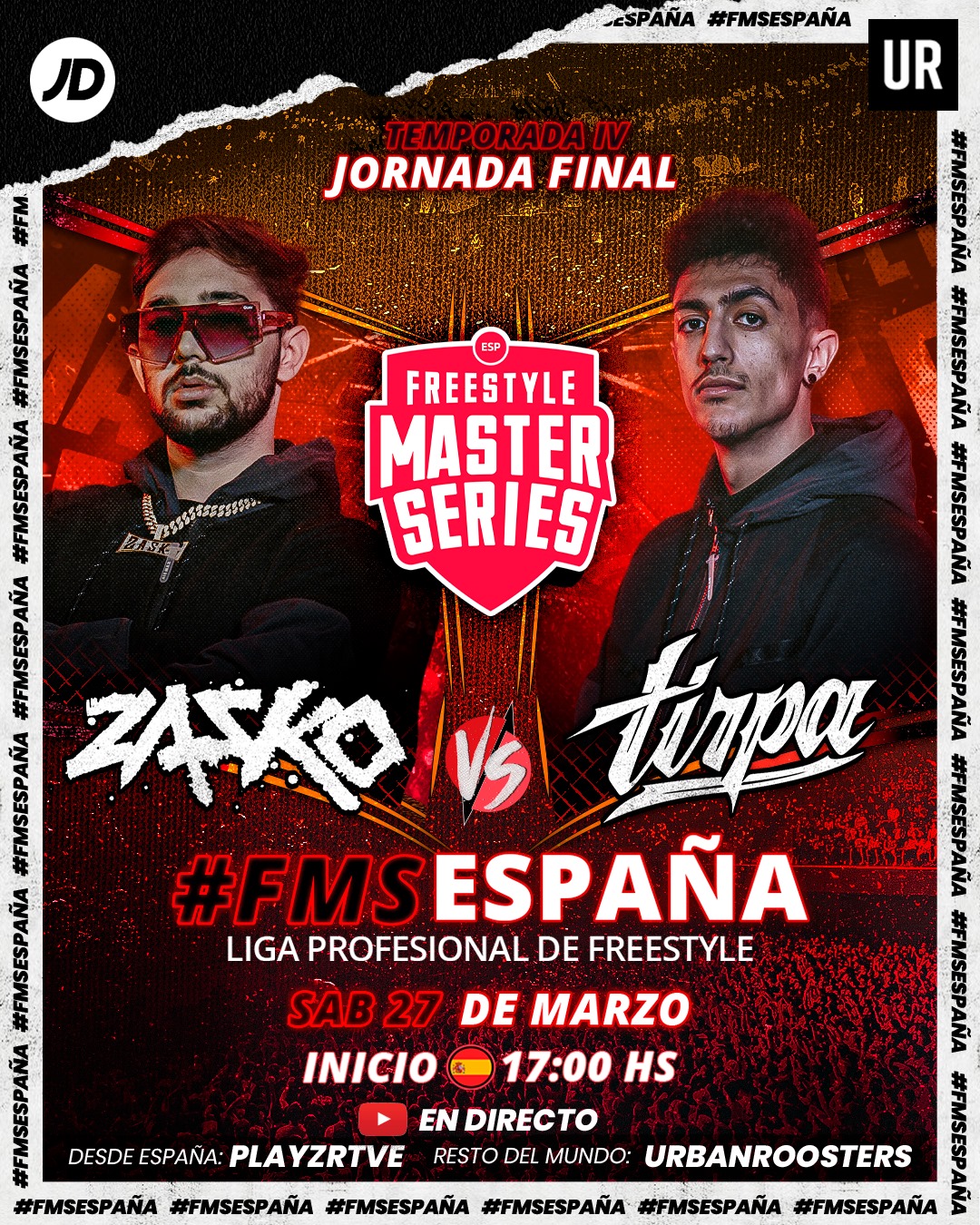 FMS - 💣 JORNADA FINAL 💣 ¡TERCERA BATALLA! ZASKO 🆚 TIRPA Todos y cada ...