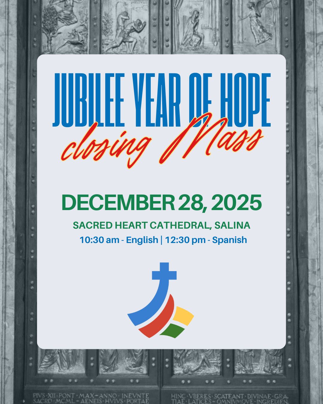 Jubilee Year of Hope Closing Mass with Bishop Vincke