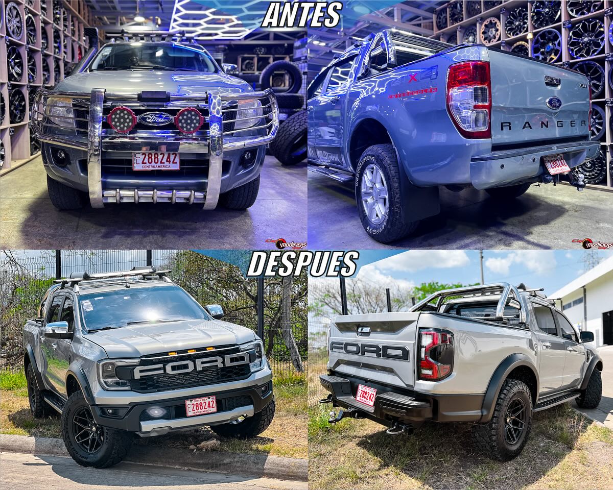 ⚠️ANTES & DESPUÉS⚠️ • 🔥FORD RANGER... - Car Modifiers Shop | Facebook