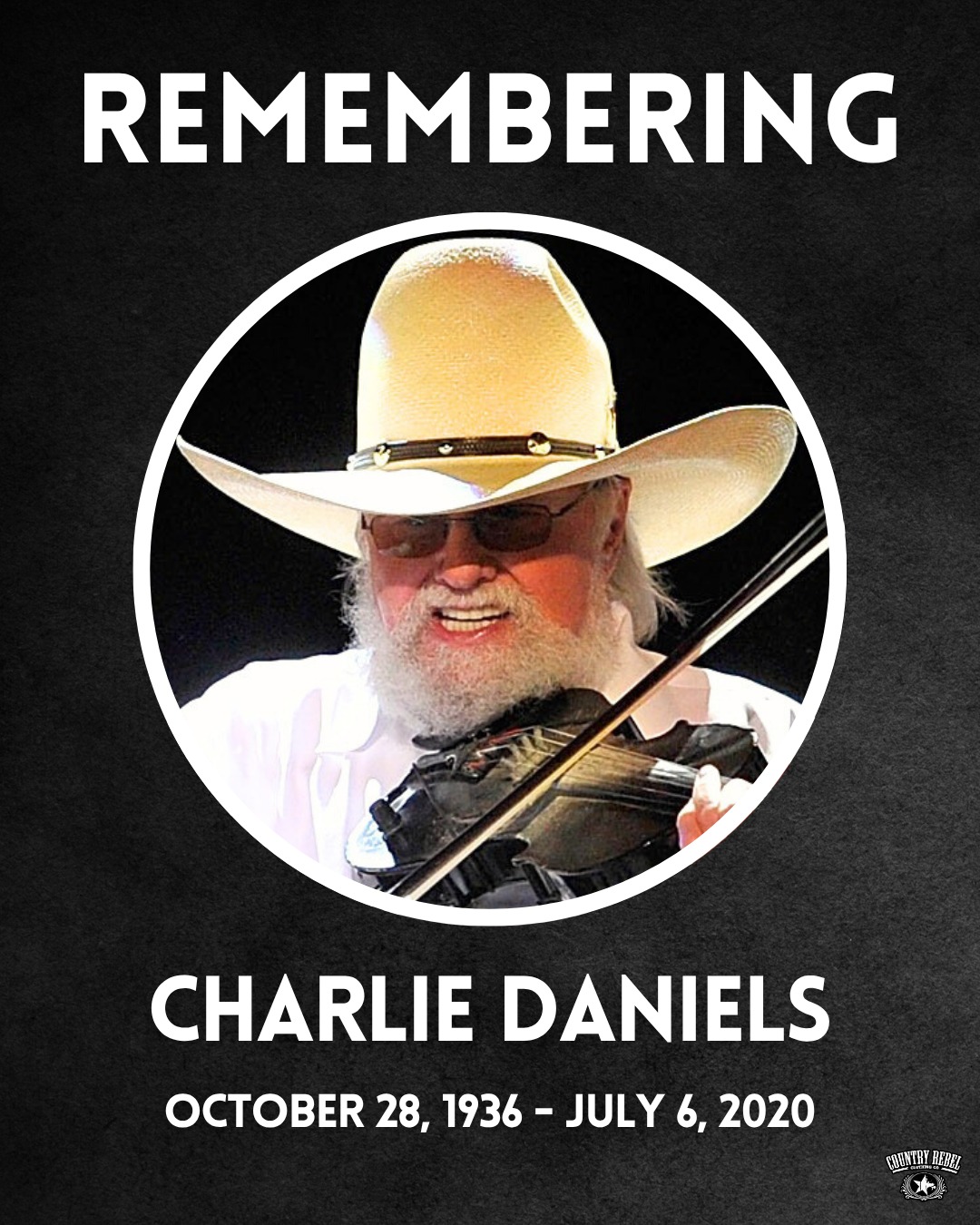 Classic - Charlie Daniels died five years ago today, on July 6, 2020 ...