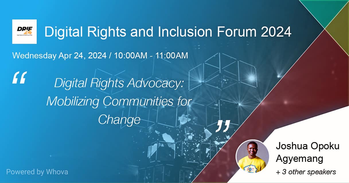 Ensuring digital rights and inclusion... - IoT Valley Africa