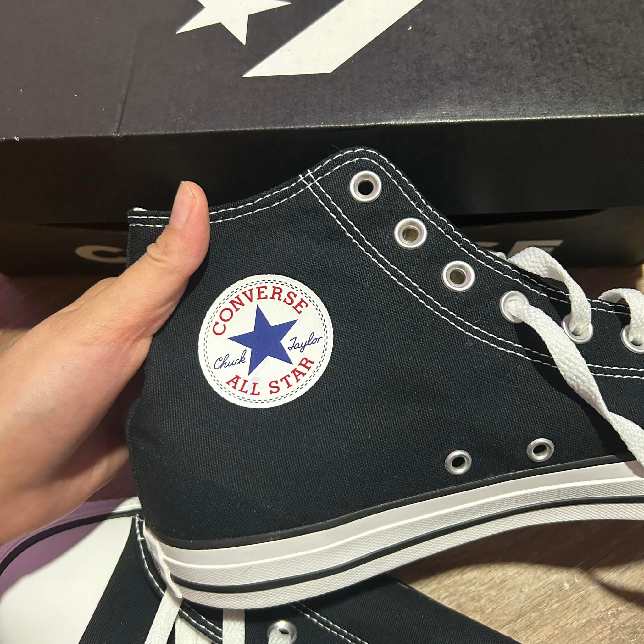 Converse Chuck Taylor All Star HI Unisex Sneakers - colour : black 