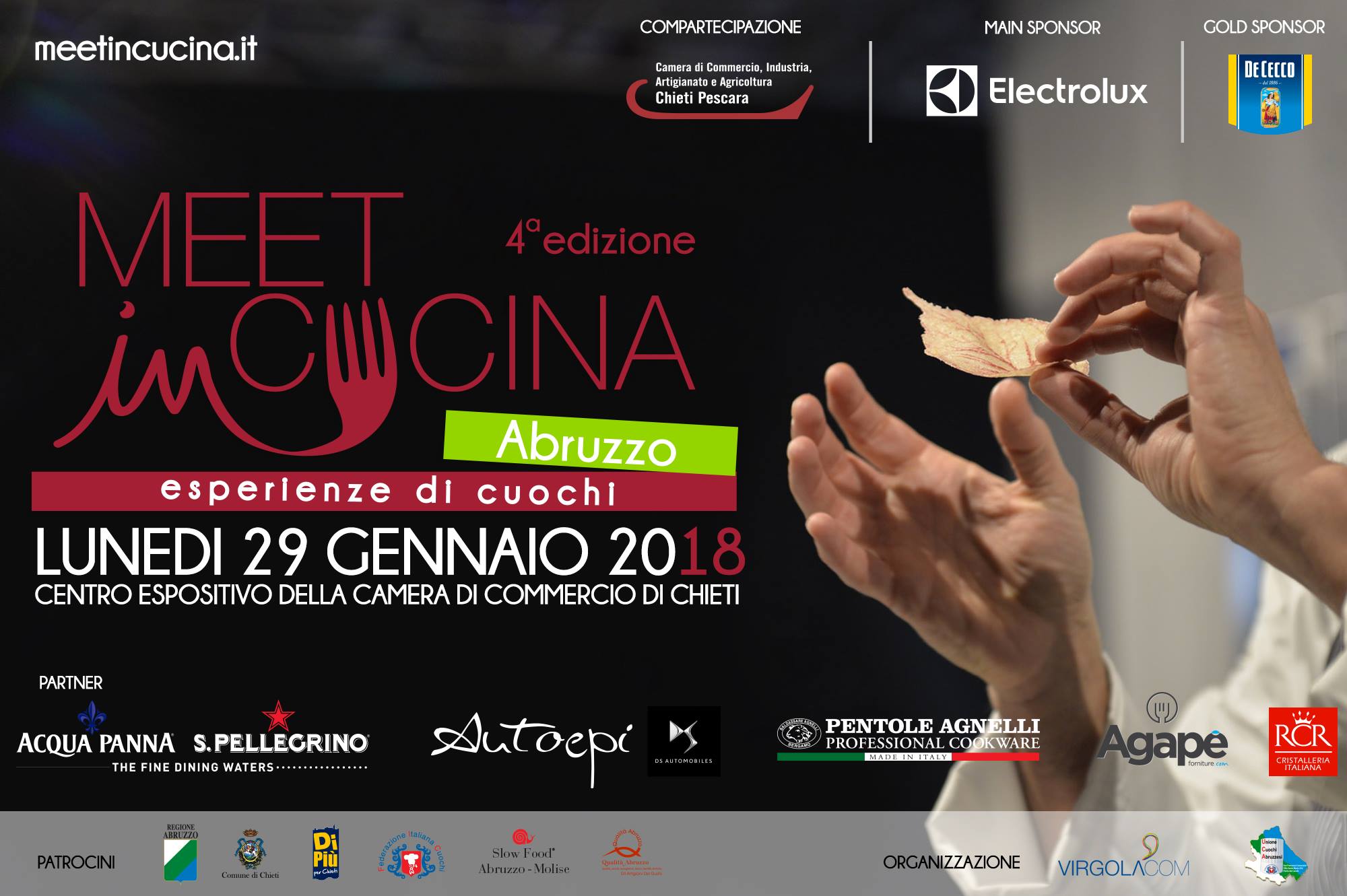 Meet in Cucina - MEET in CUCINA torna lunedì 29 gennaio:...