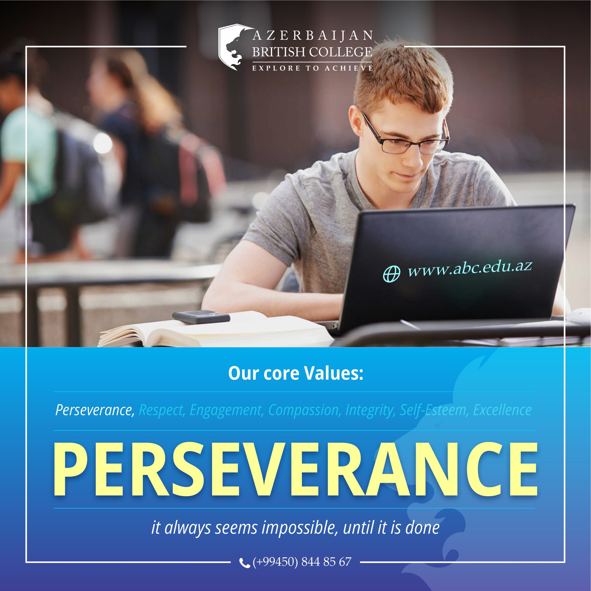Our core values, which... - ABC - Azerbaijan British College