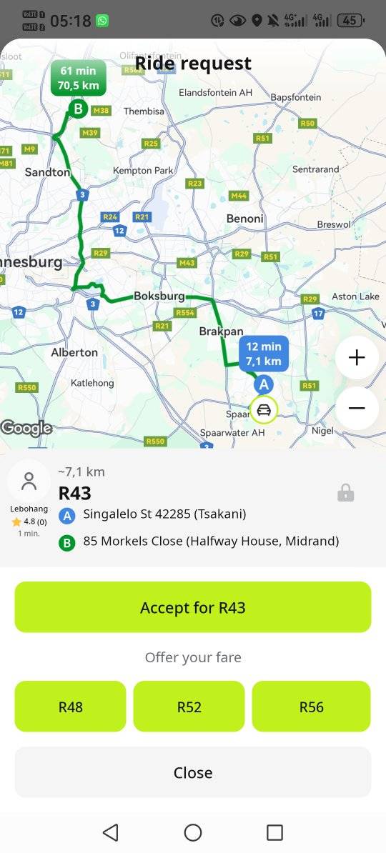 Indrive Drivers around SA | 🤔🤔🤔 InDrive is not serious | Facebook