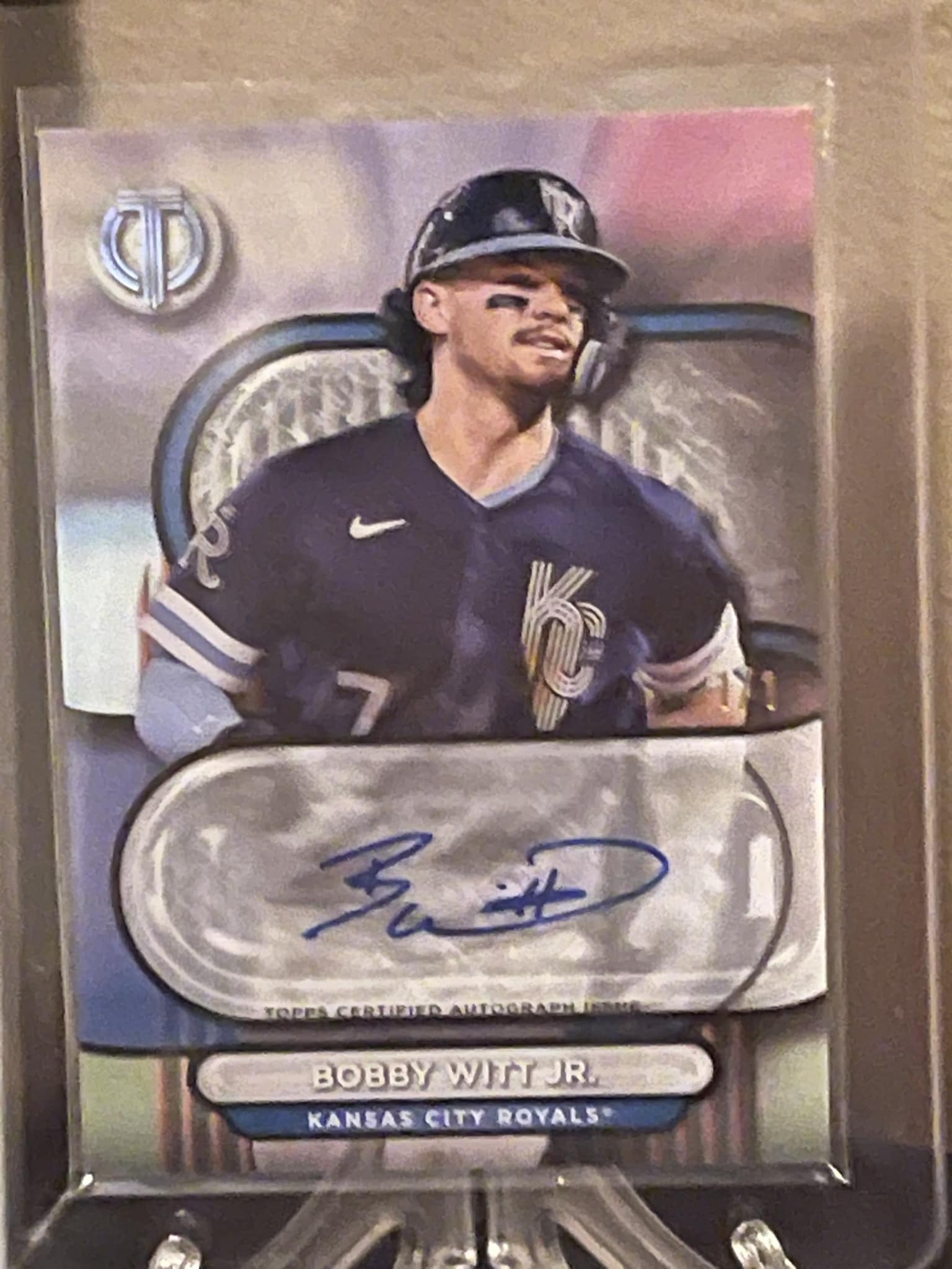 2024 Topps Tribute case hit Bobby Witt Jr 1/1