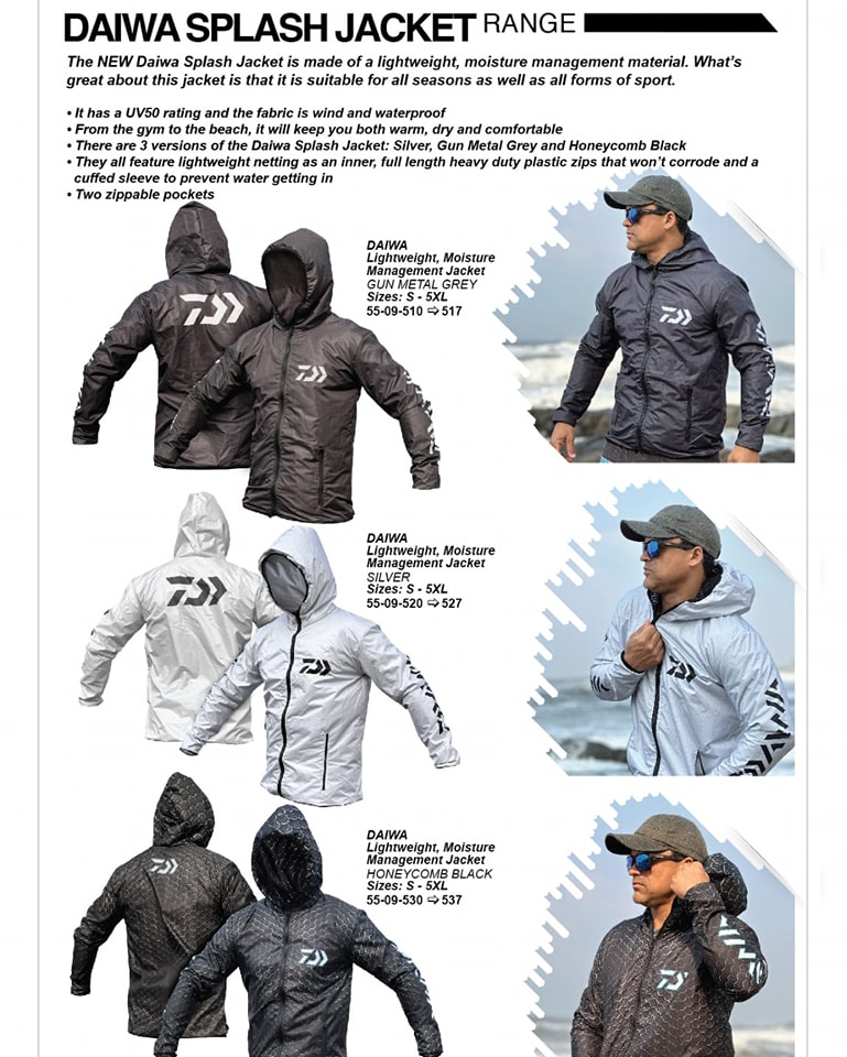 New Arrival - Abu Garcia Water Resistant Jacket and Pants (JDM