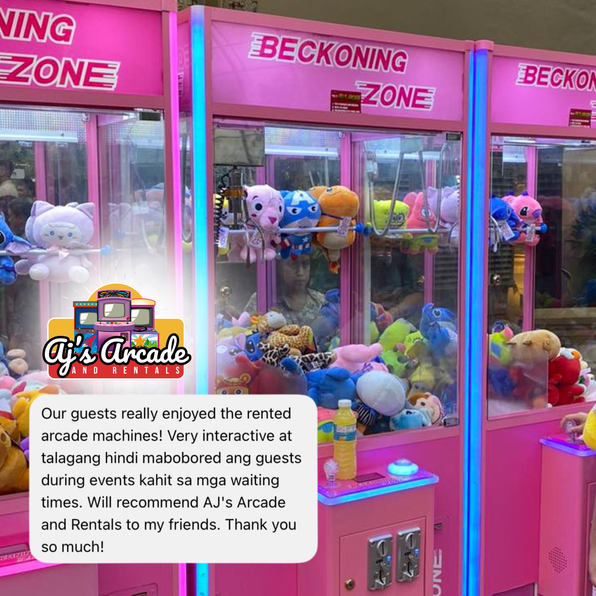 AJ's - Looking for arcade machines that you can rent on your events? We ...