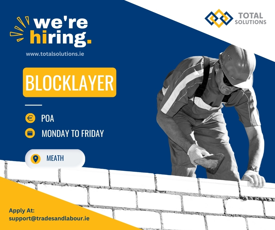 Total Solutions - 🚧 We're hiring experienced Block Layers!... | Facebook