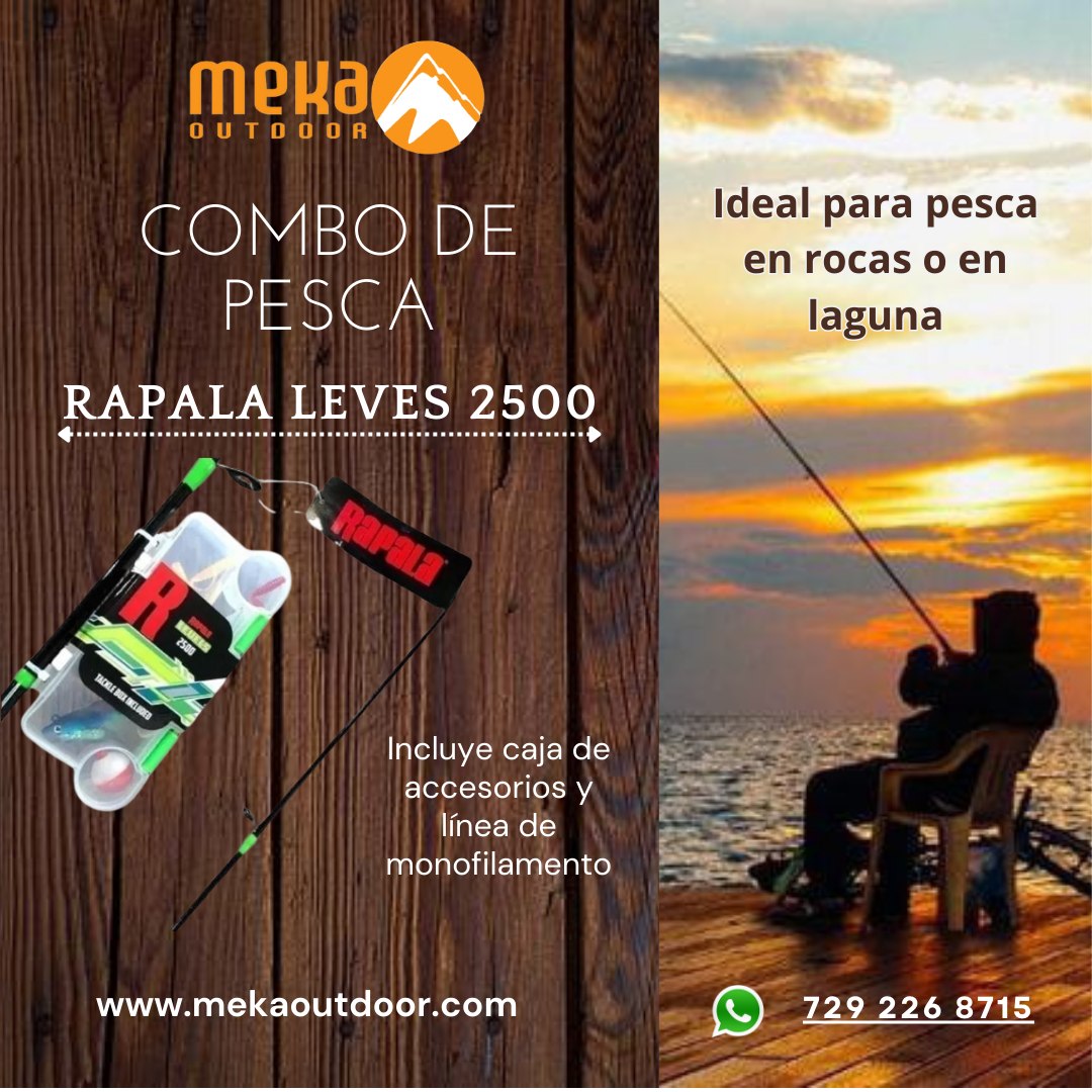 Meka Outdoor - Para estas vacaciones vete de pesca con...