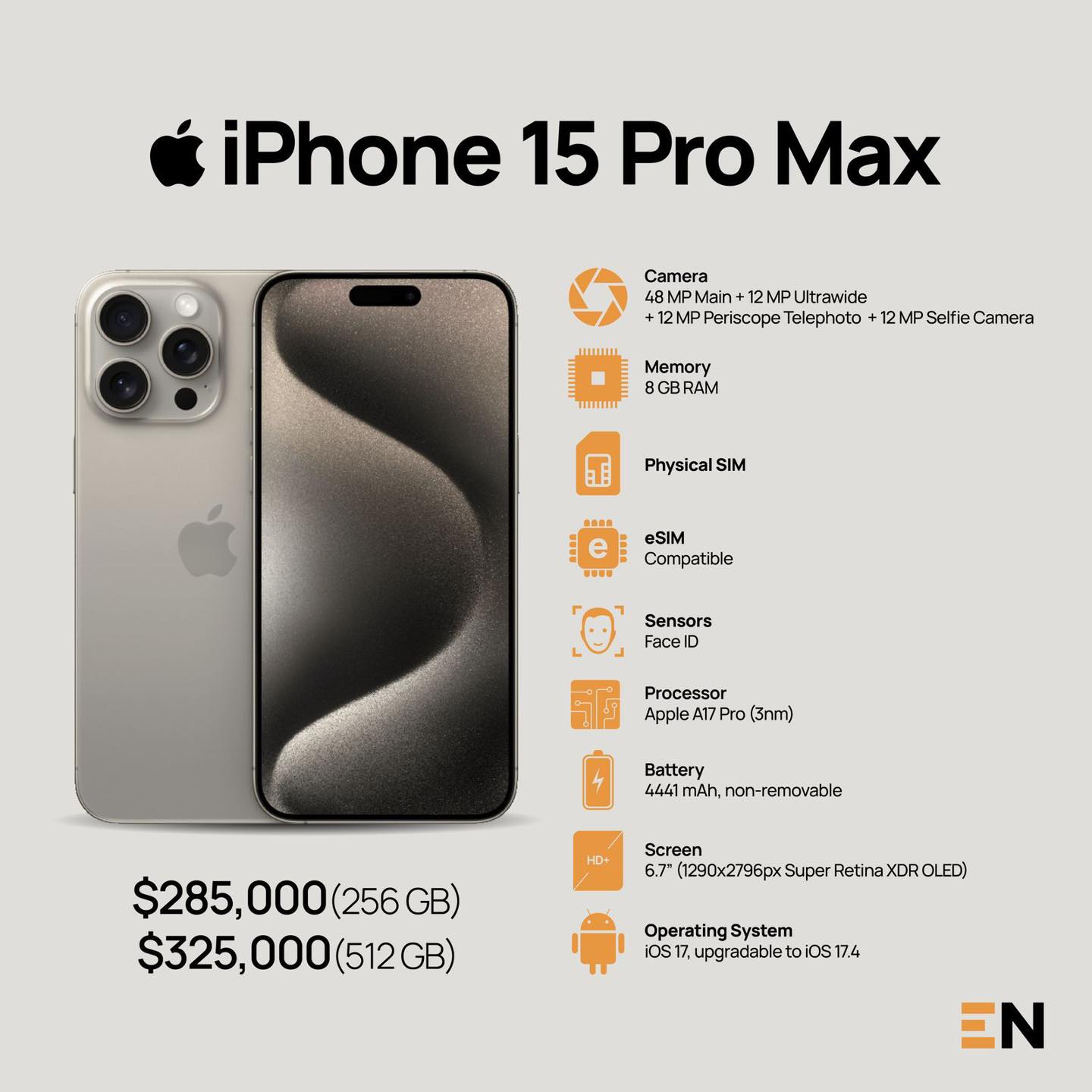 Ready to up your tech game like a Pro? ?✨ Grab an iPhone 15 Pro 
