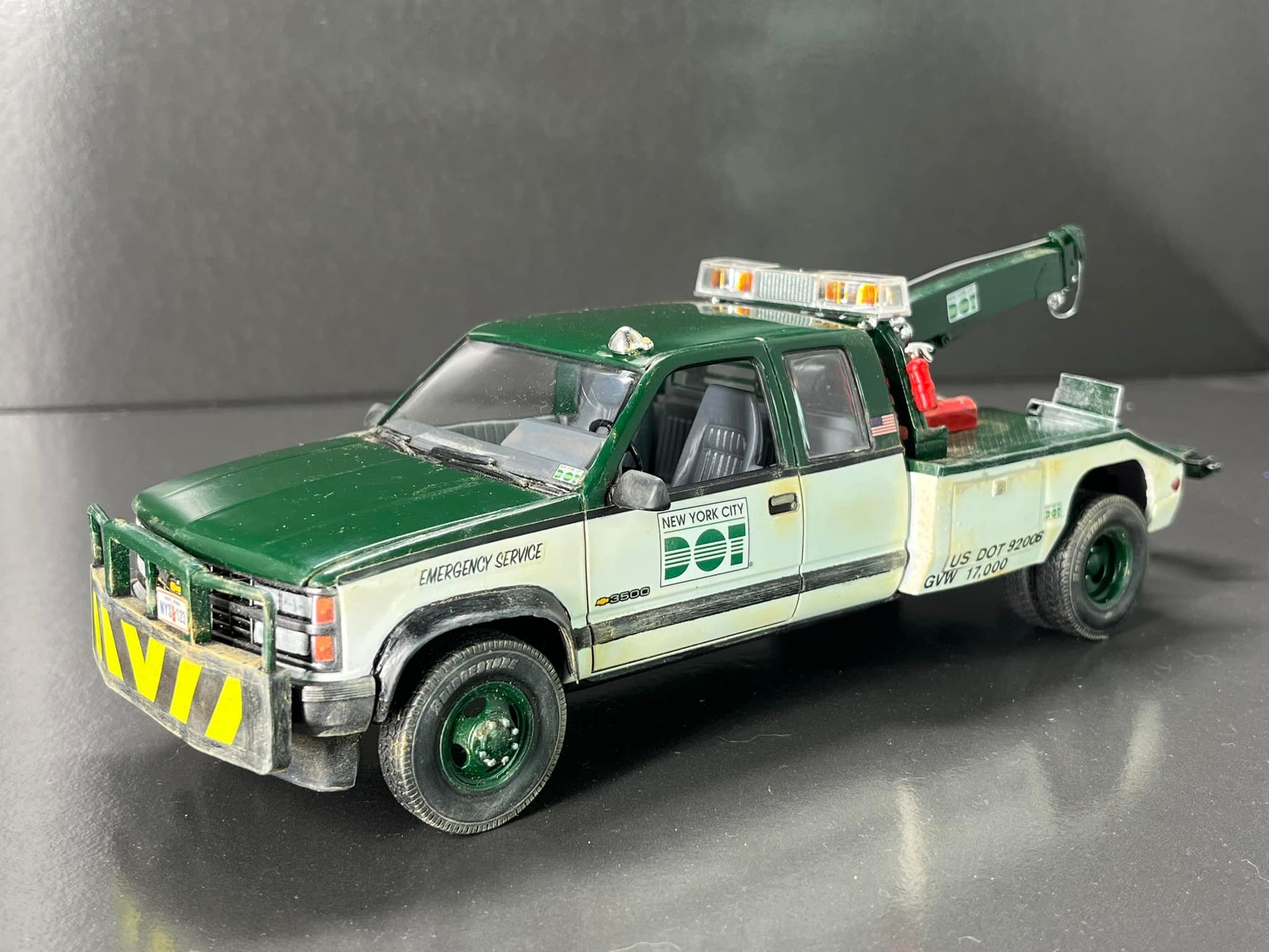 1993 Chevrolet 3500 NYC DOT model car build