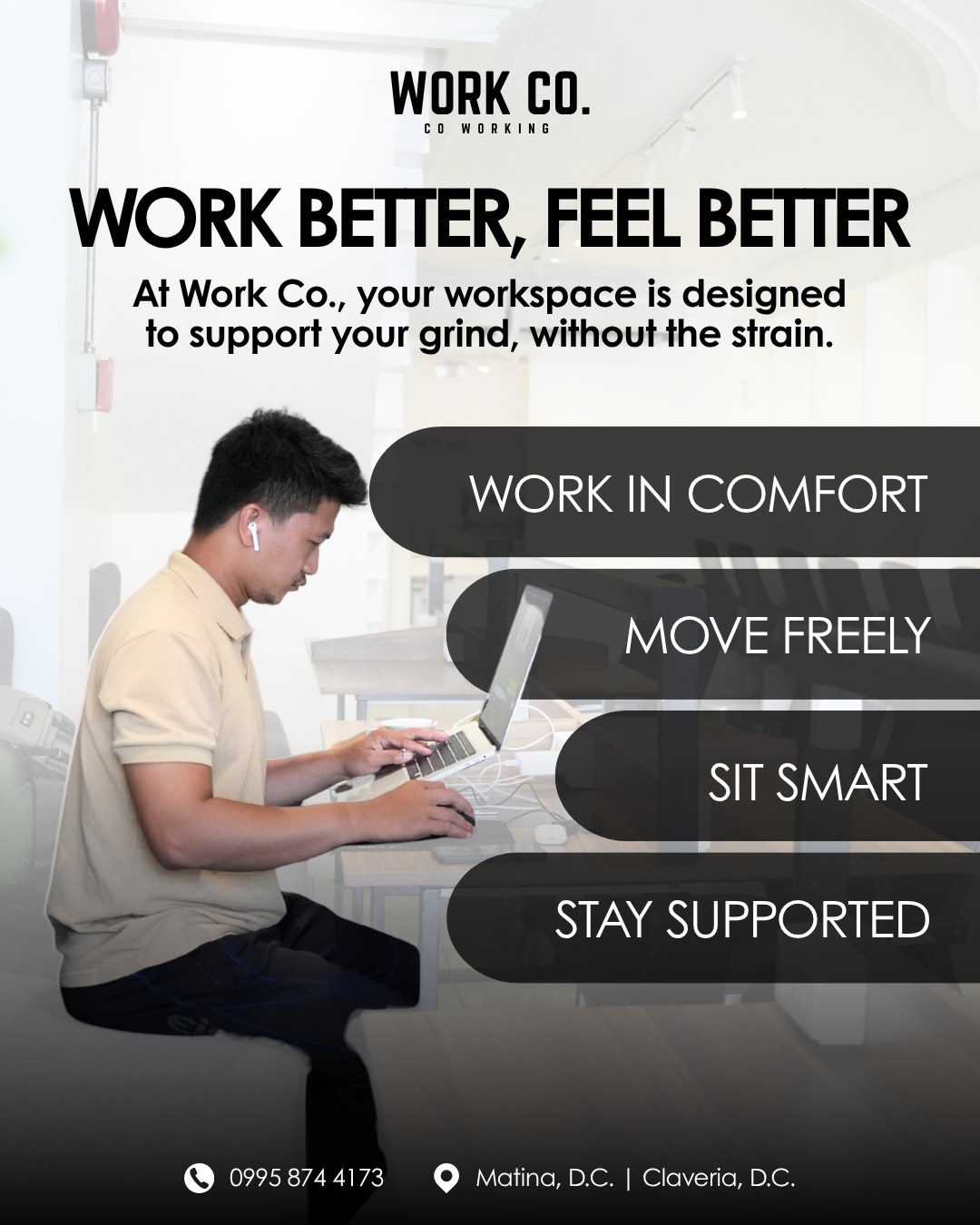 Long hours don't... - Work-Co. Coworking and Study Cafe Davao | Facebook
