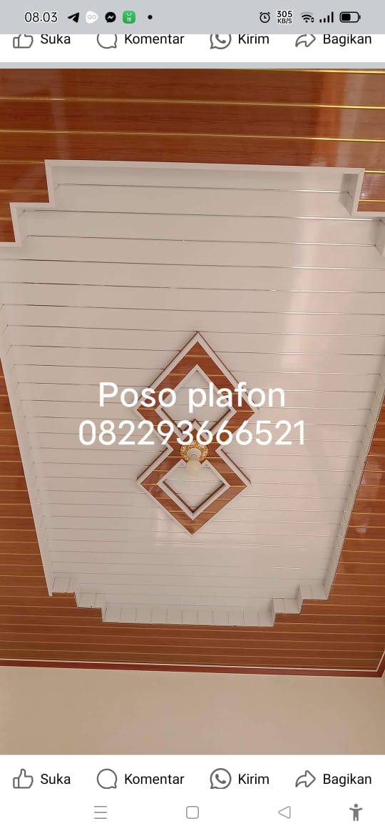 Poso Plafon PVC | Poso