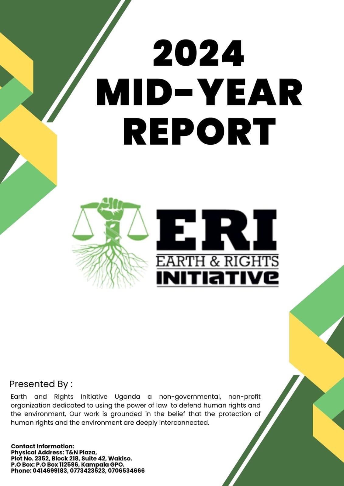 Earth - We're thrilled to present the Earth & Rights Initiative Mid ...