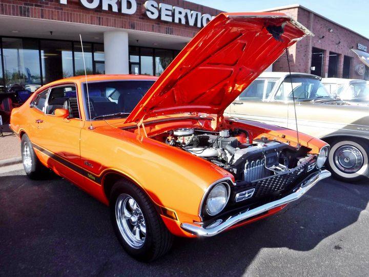 Tiger Wheels Street Muscle 1970 Ford Maverick Grabber Rosso – Scala 1:64, Limited Edition - Foto 2