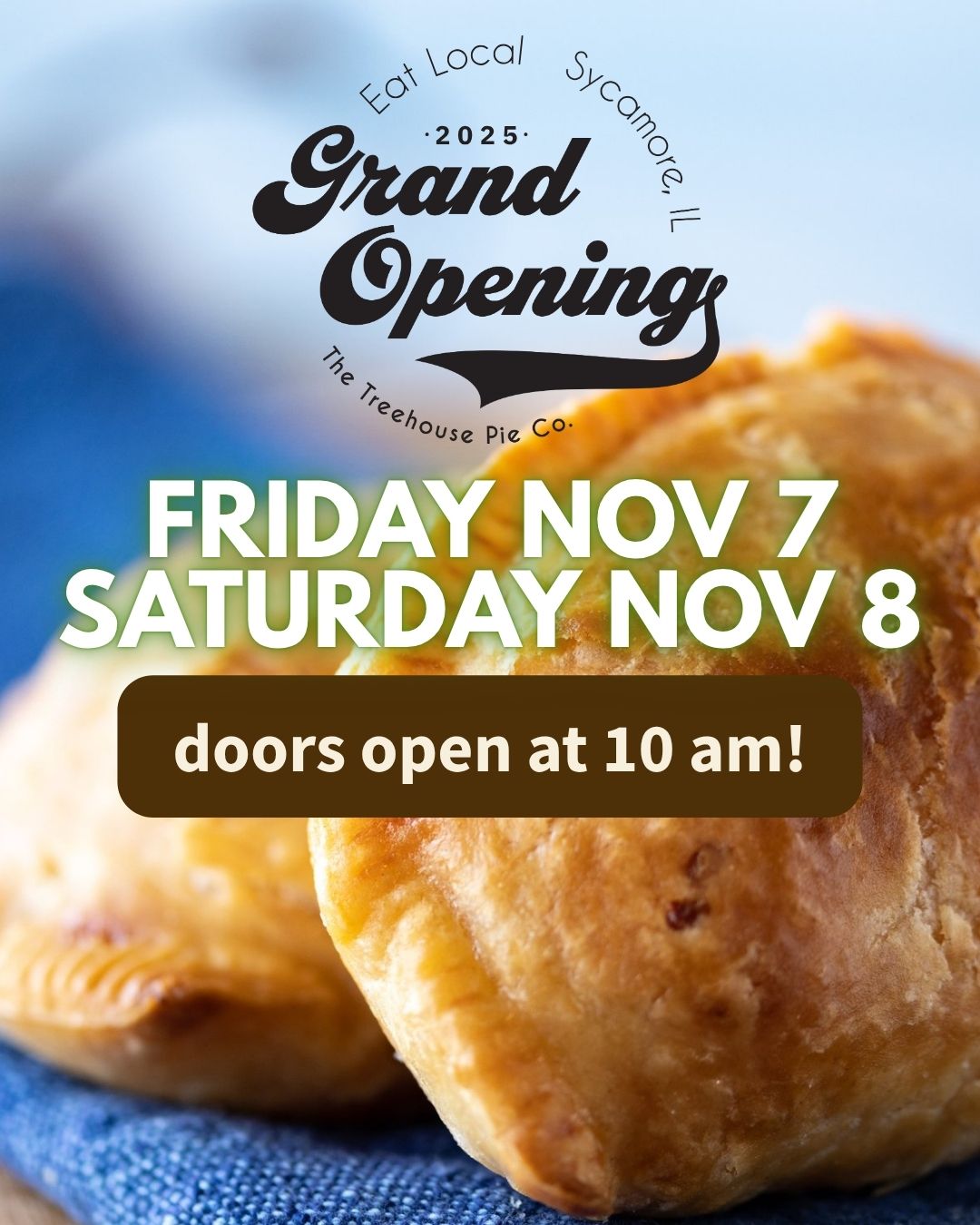 🥧 It’s official! The... - The Treehouse Pie Company | Facebook