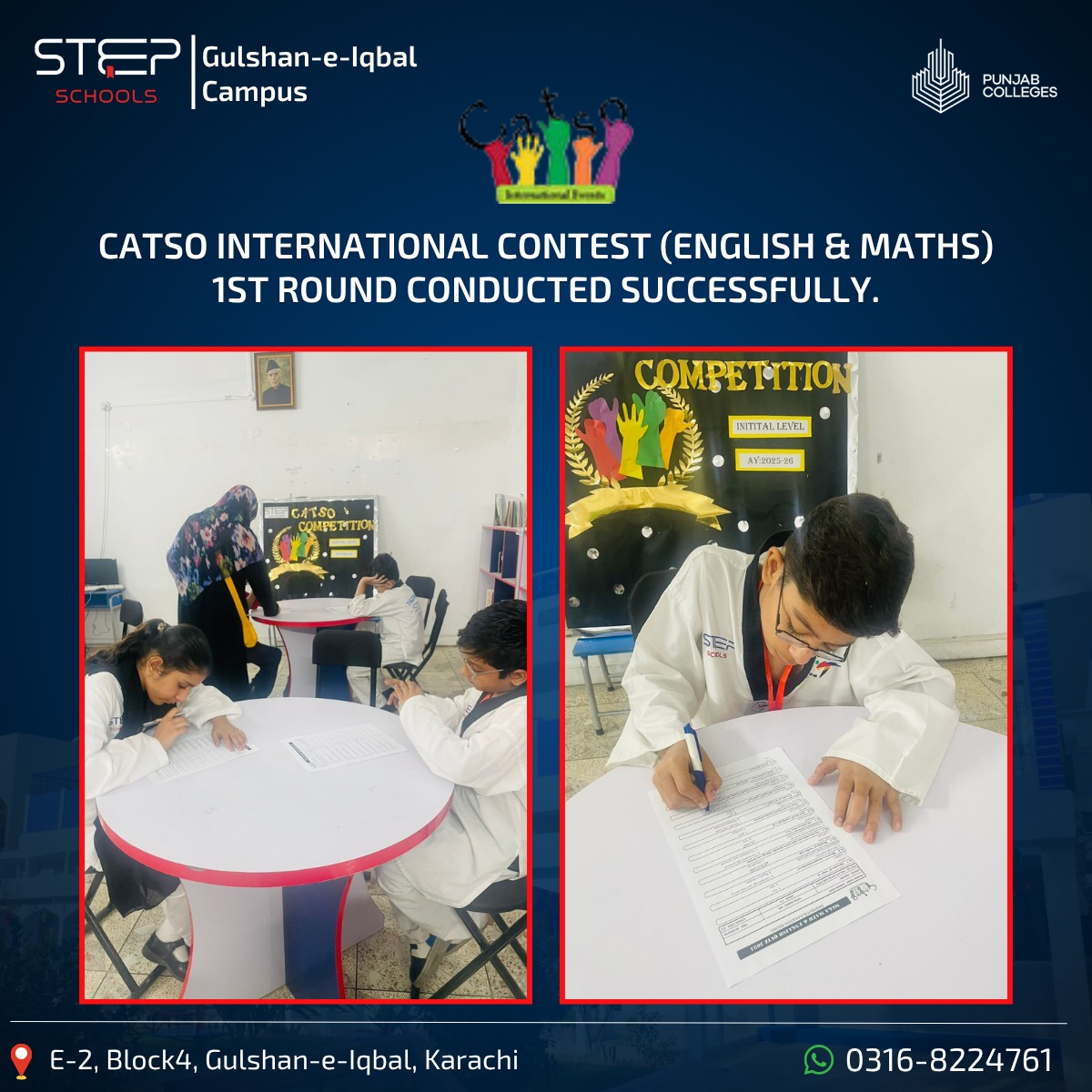 STEP Schools - The CATSO International Contest (English &... | Facebook