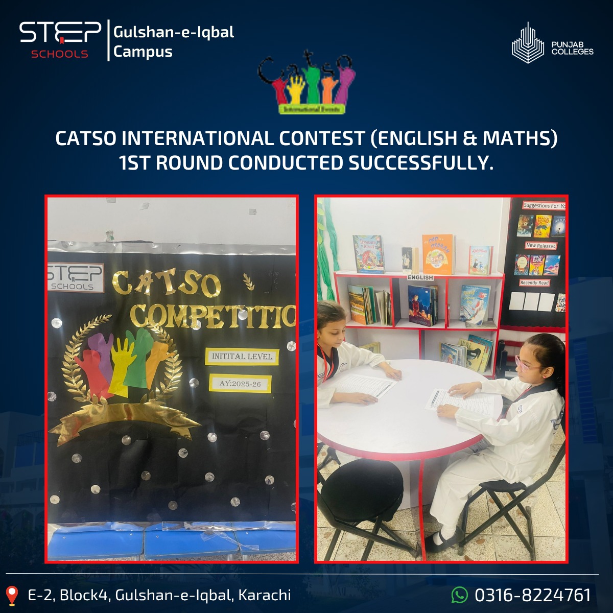 STEP Schools - The CATSO International Contest (English &... | Facebook