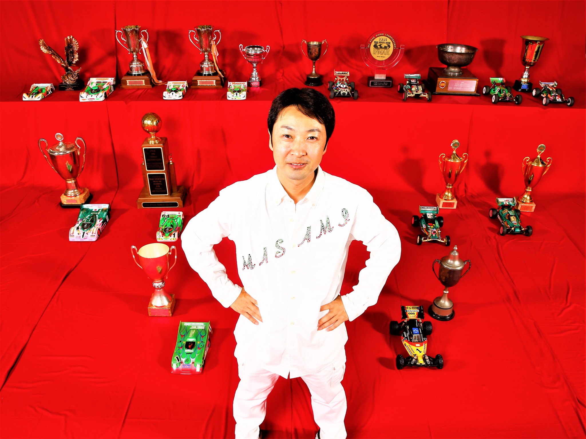 Masami - With the 14 World Championship Champion Cars (In 1987 to