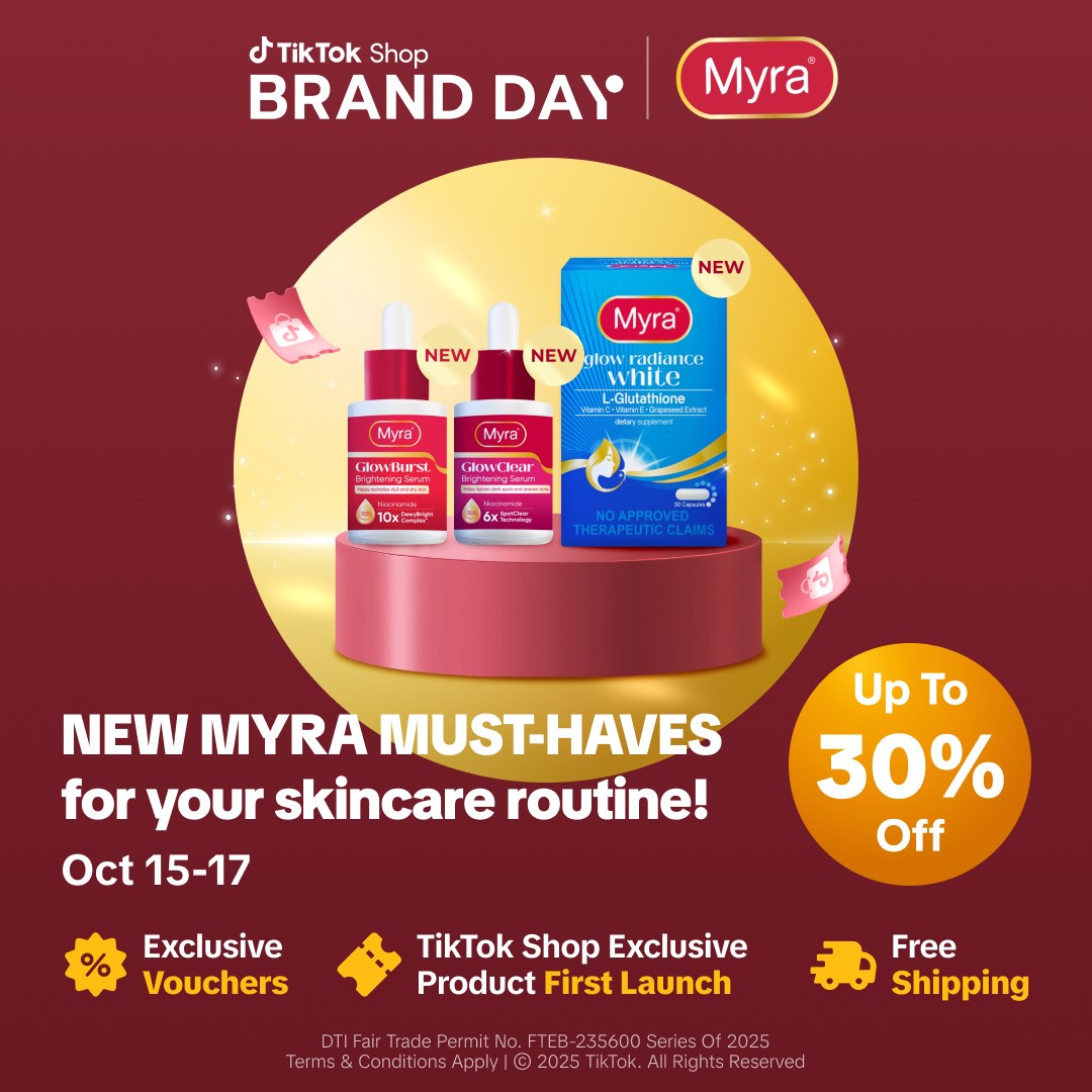 🌟 Get Ready for Myra Brand Day!... - TikTok Shop Philippines | Facebook