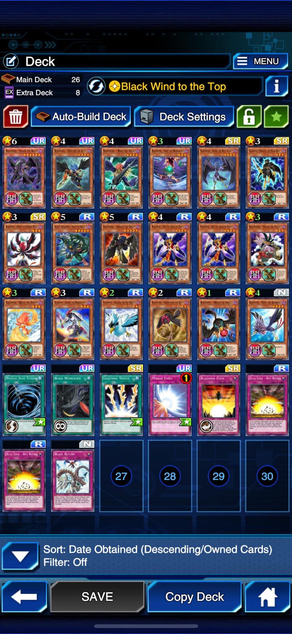 black wings yugioh deck Complete Custom for Yu-Gi-Oh! 5D's How to improve a Blackwings