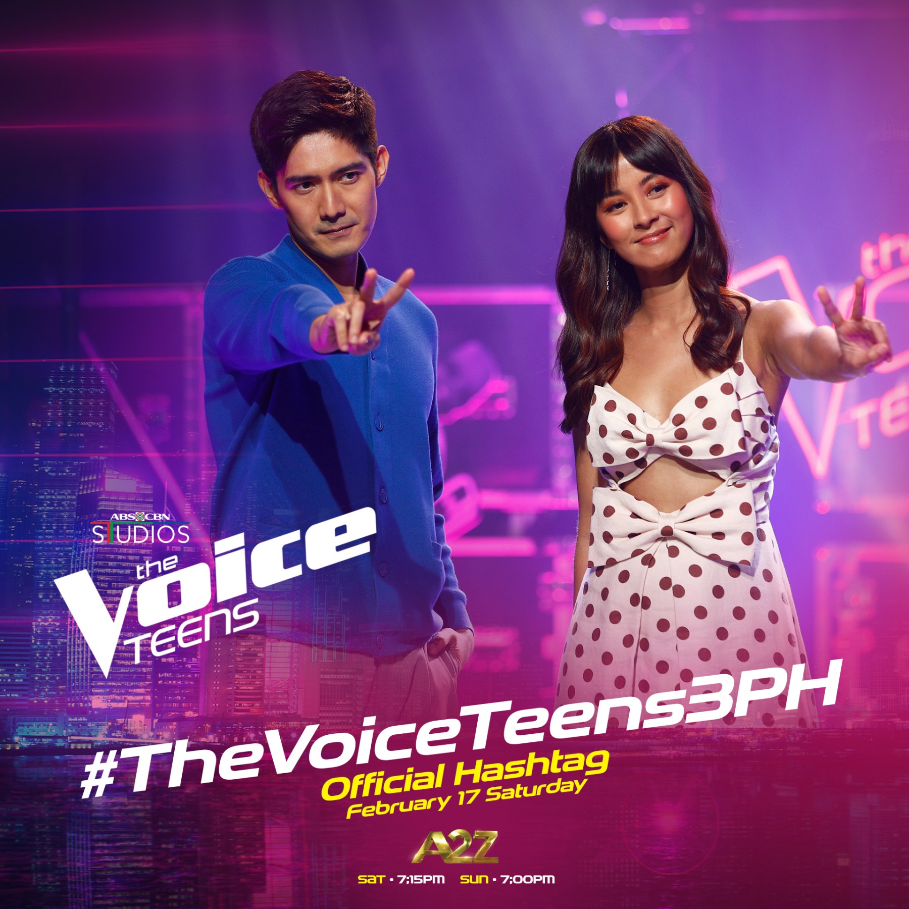 A2Z - ️ NGAYONG GABI NA! Ate B and her baby brother Robi... | Facebook