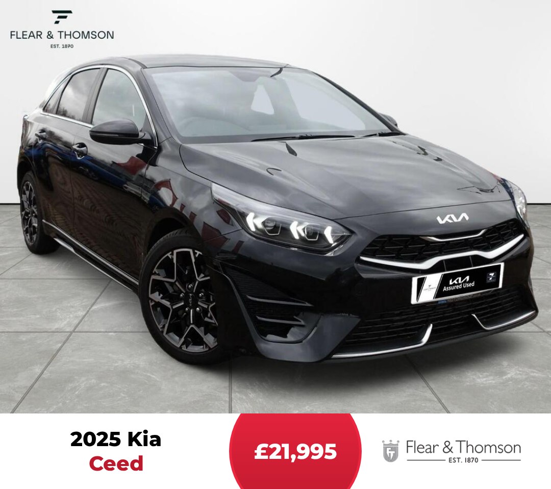 Flear - 2025 Kia Ceed 1.5 T-GDi GT-Line DCT Euro 6 (s/s) 5dr - £21,995 ...