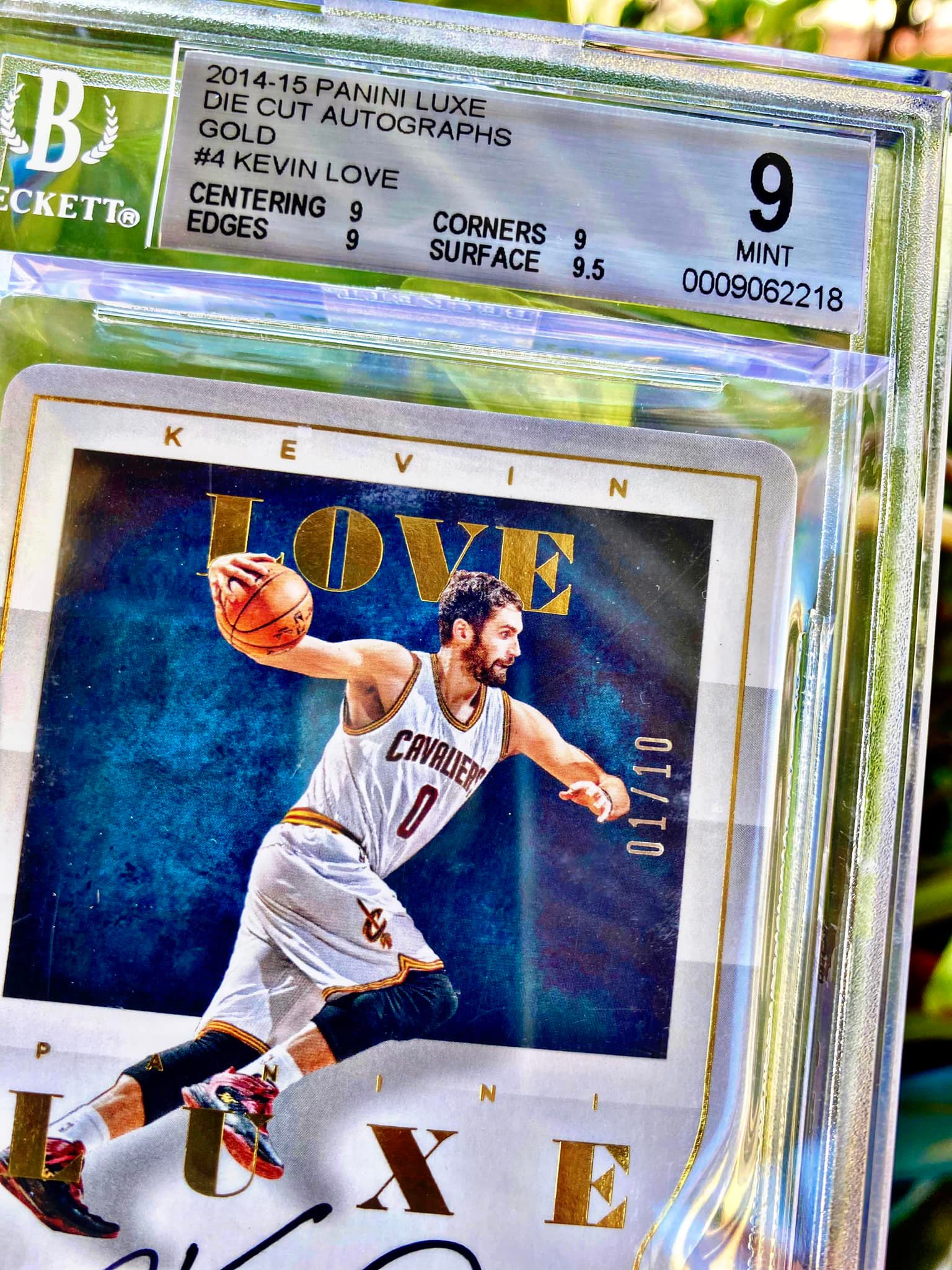 2014-15 Kevin Love Panini LUXE Card for Sale