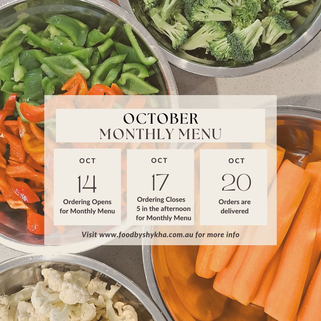 Food - Our October menu is here! 🥘 This month’s menu is all about ...