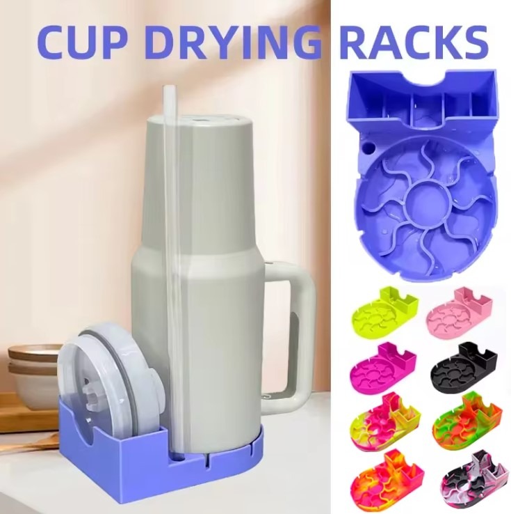 Gifts - Silicone Stanley Cup Fast Drying Rack for 30oz/40oz Cups 2x ...