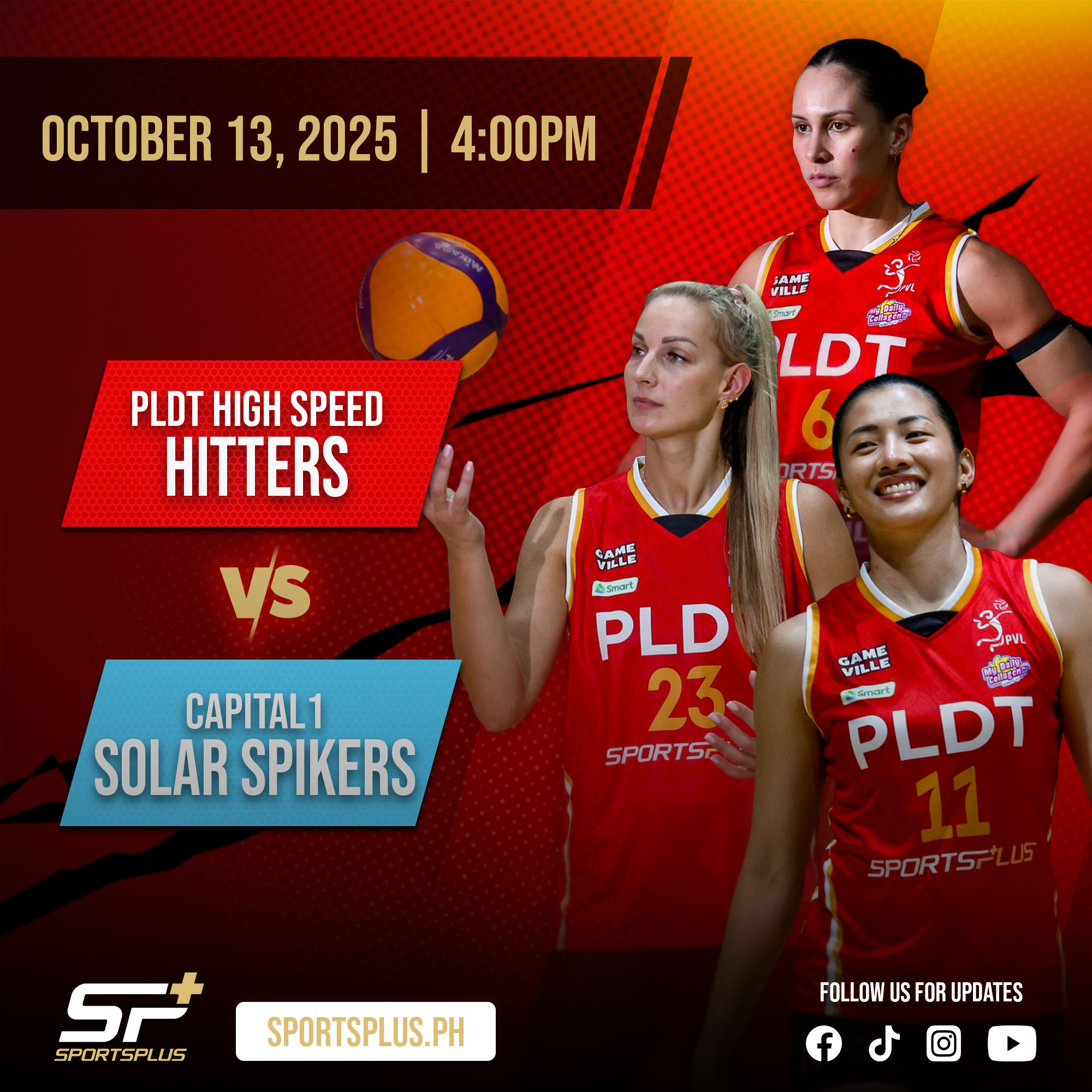 SportsPlus - 💥 The grind begins! PLDT kicks off their PVL Reinforced ...