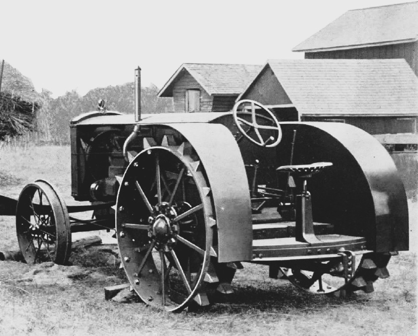 B4 - The “Allis-Chalmers Traction Booster” system, often mistakenly ...